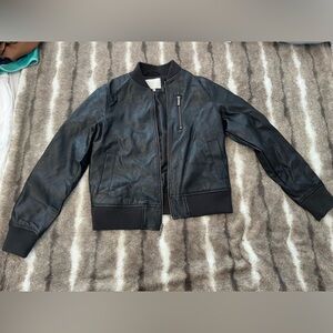 A New Day Black Leather Jacket